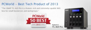 pcworld best product 2013 Turbo NAS Qnap TS-469 Pro